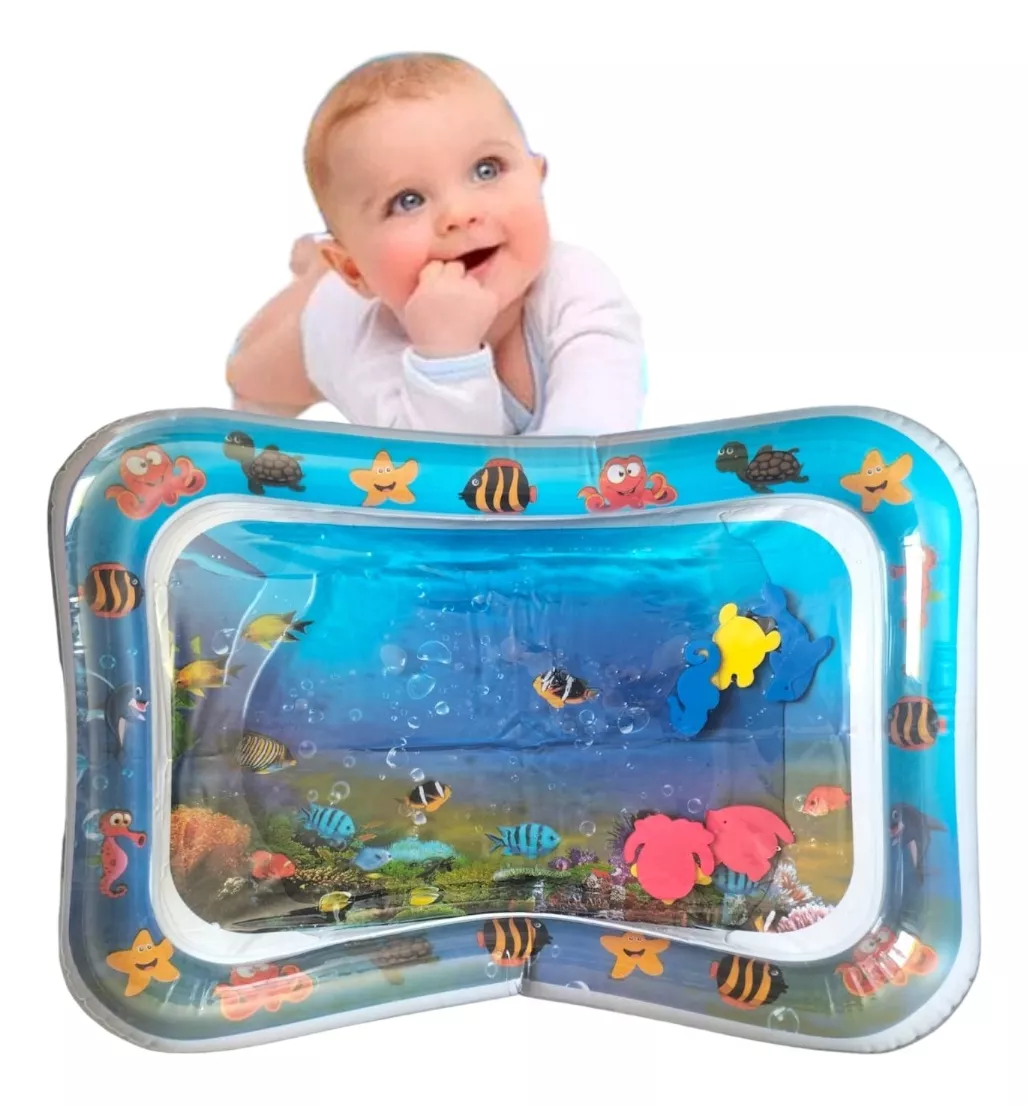 Miniatura 2 de Tapete Inflable Para Bebe Agua Didactico